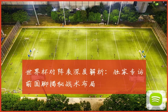 世界杯对阵表深度解析：独家专访前国脚揭秘战术布局